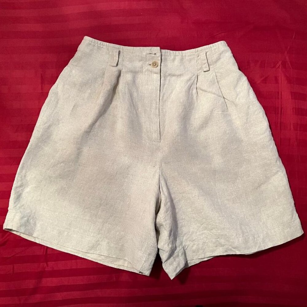 Linen shorts. Size 4